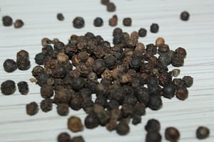 Black Peppercorns for golden milk